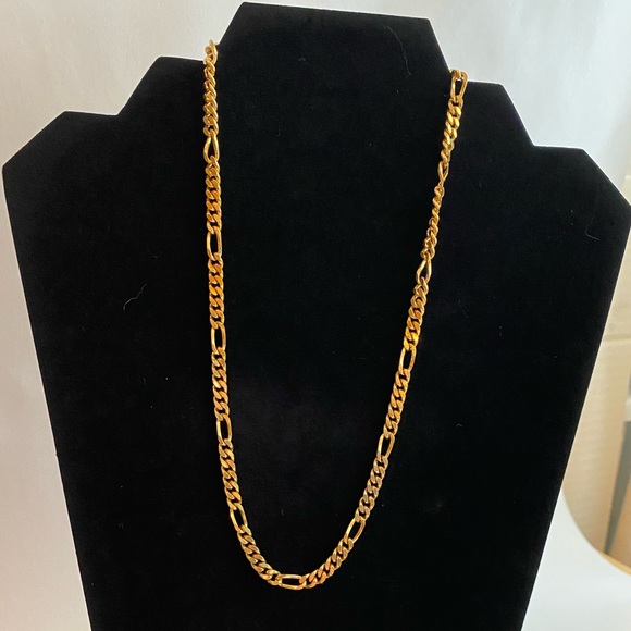 ✨ Monet Vintage Gold-Tone Necklace – 18″ Classic Chain Link - Picture 1 of 2